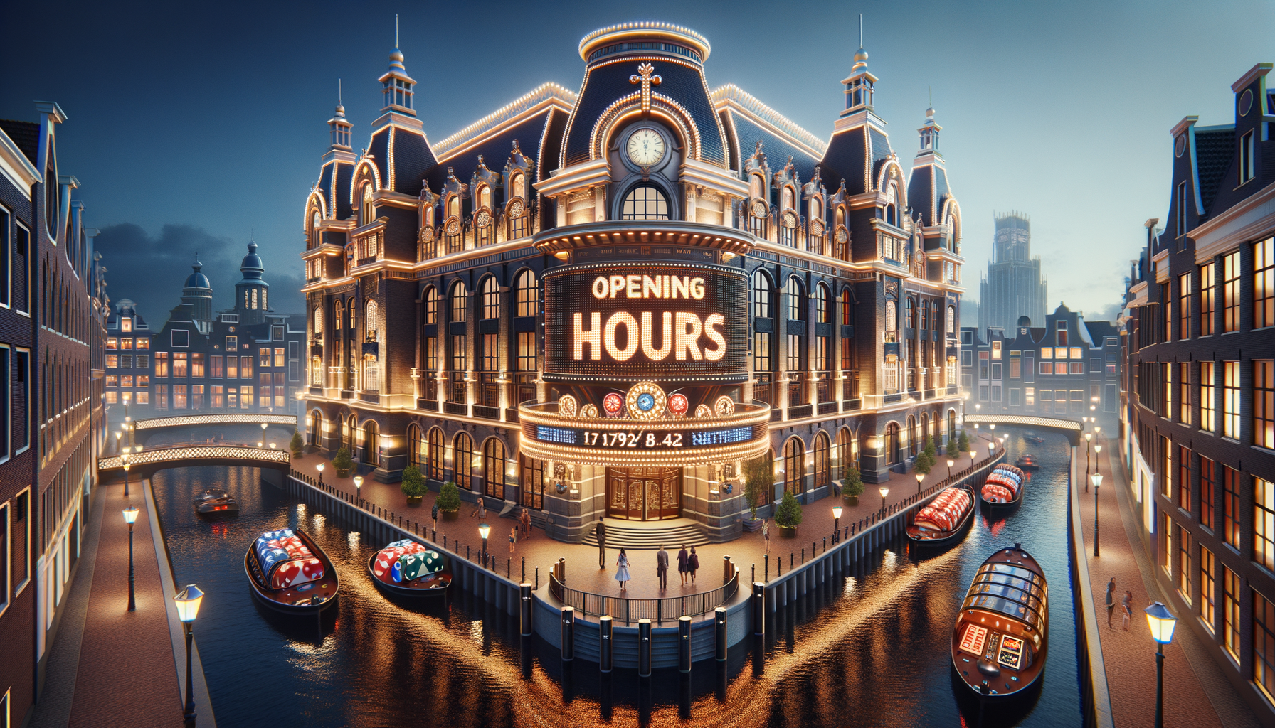 De openingstijden van Holland Casino